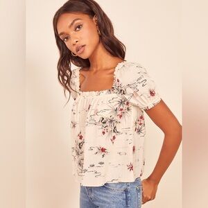 Reformation Evalyn Top, Size Small! 💕